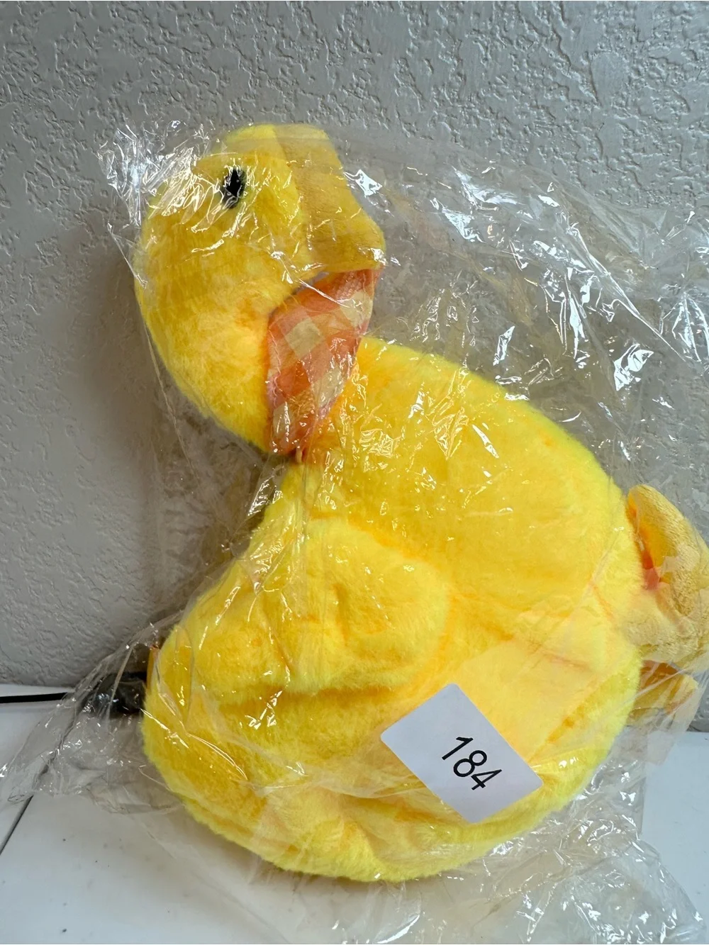 NWT Yellow Plush Duck Crossbody Novelty Bag Purse